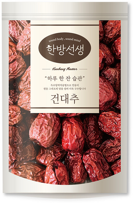 한방선생 국내산 건대추 특초, 400g, 1개