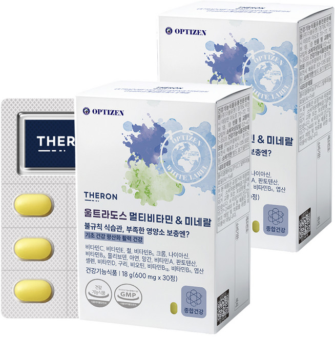 OPTIZEN Teron 超多維生素礦物質, 2個, 30錠