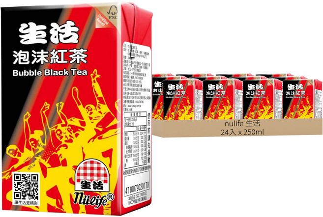 nulife 生活 泡沫紅茶, 24入