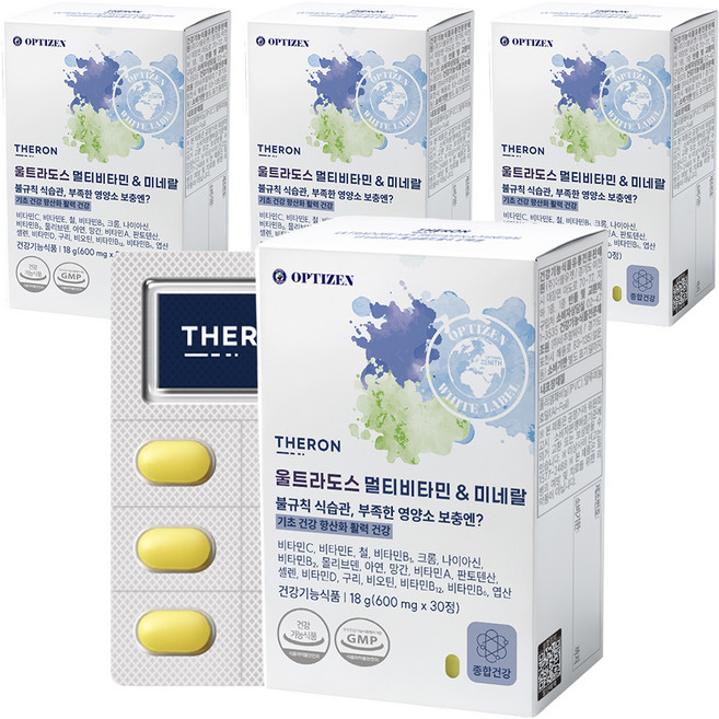 OPTIZEN Teron 超多維生素礦物質, 4個, 30錠
