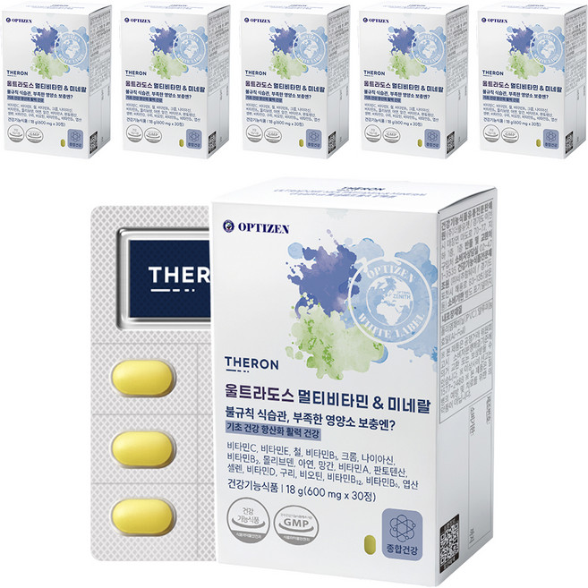 OPTIZEN Teron 超多維生素礦物質, 6個, 30錠