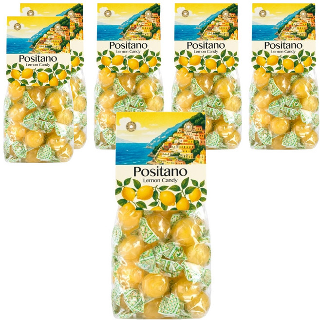 포지타노 레몬 사탕, 200g, 6개