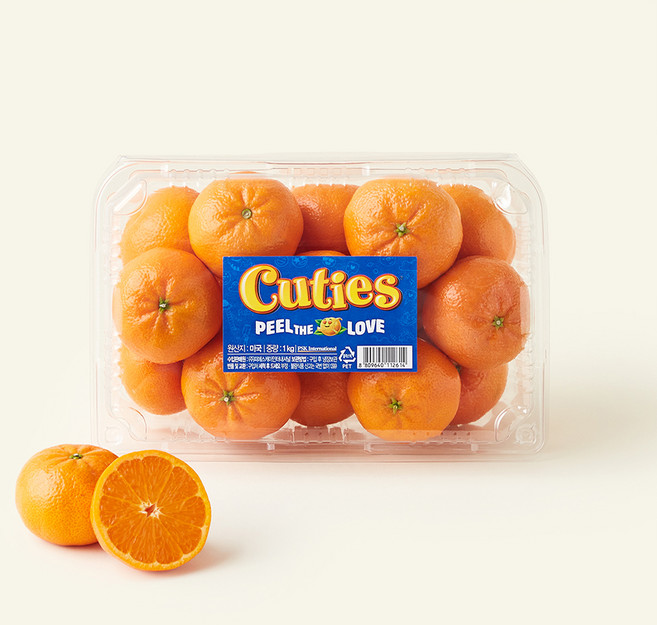 피에스케이 미국산 큐티 만다린, 1kg, 1개