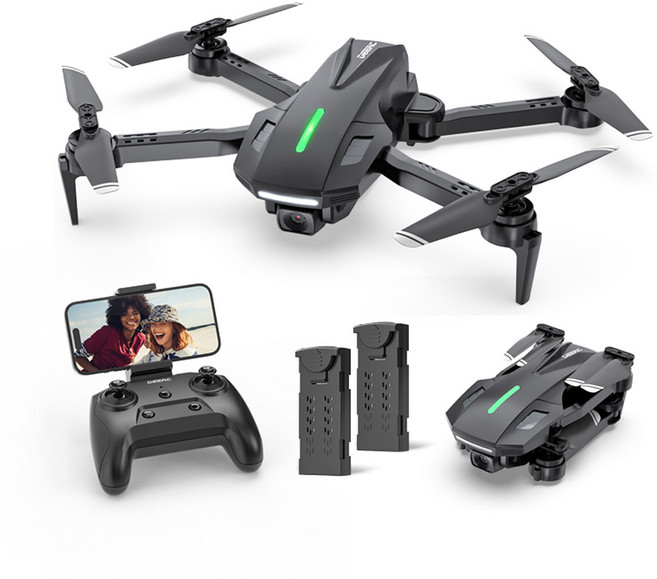 홀리스톤 D70 촬영용 드론, 블랙, 1개