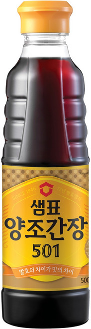 샘표 양조간장 501, 500ml, 1개
