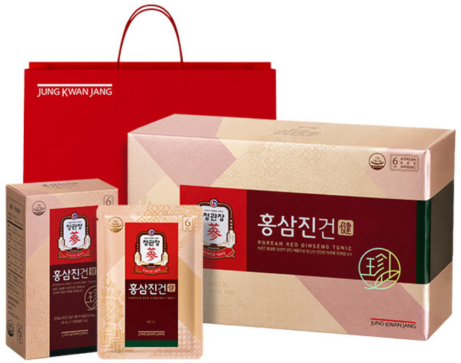 정관장 홍삼진건 + 쇼핑백, 1.2L, 1개