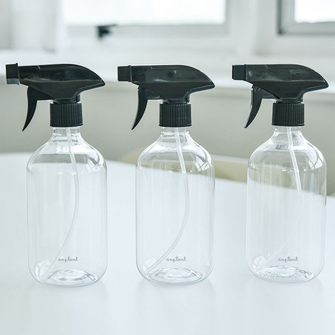 앙플랜트 기본에 충실한 분무기 500ml, 블랙, 3개