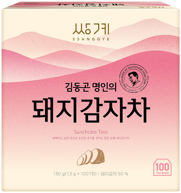 SSANGGYE 菊芋茶, 1.3g, 1個, 100入