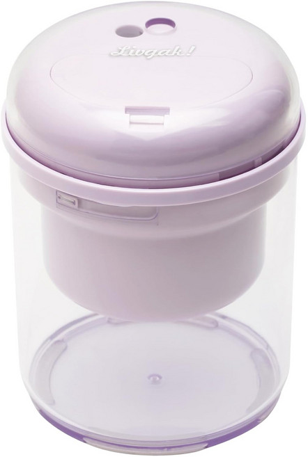 SONIC 大容量電動削筆機 LV-1713, 1個, 粉紫色