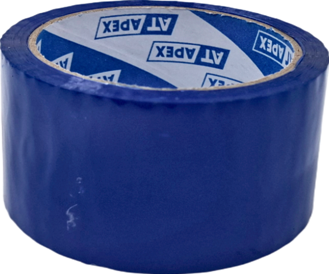 AT APEX 艾沛克 彩色封箱膠帶 48mm x 0.048 x 50y 藍色 6捲, 2組
