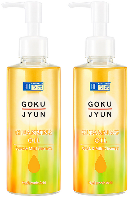 하다라보 고쿠쥰 클렌징 오일, 200ml, 2개