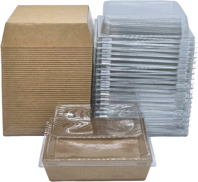 어반플레어 정사각 샌드위치 용기, 1개입, 100개