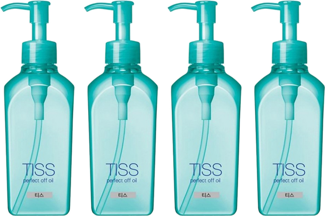 티스 퍼펙트 오프 클렌징 오일, 230ml, 4개