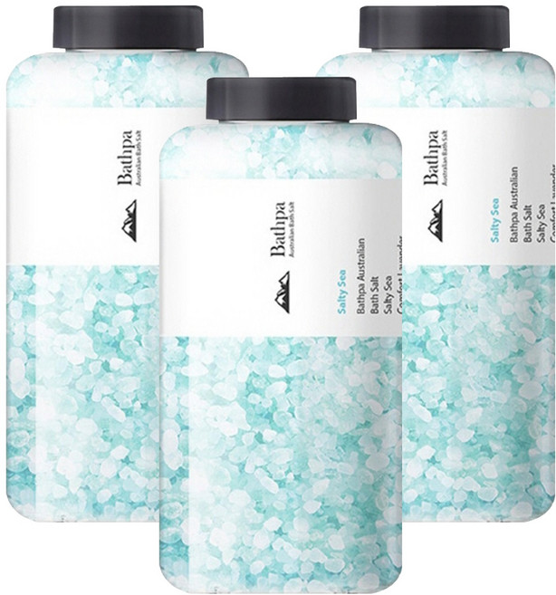 바스파 오스트레일리안 바스 솔트 해수향, 1.2kg, 3개