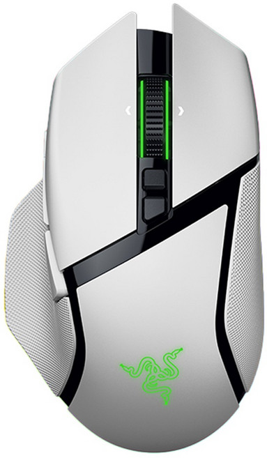 레이저 Basilisk V3 Pro 35K 유무선 마우스, RZ01-0524, 화이트
