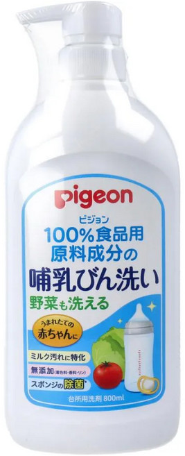 pigeon 貝親 奶瓶蔬果清潔劑, 800ml, 1瓶