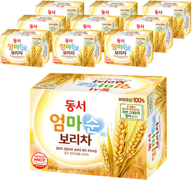 동서 엄마순 보리차, 8g, 30개입, 10개