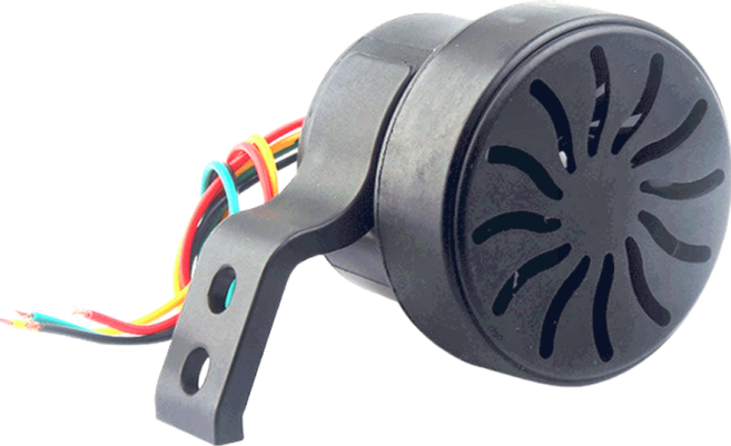 倒車語音喇叭 打標F K1275a 黑色, 1個, 通用設計