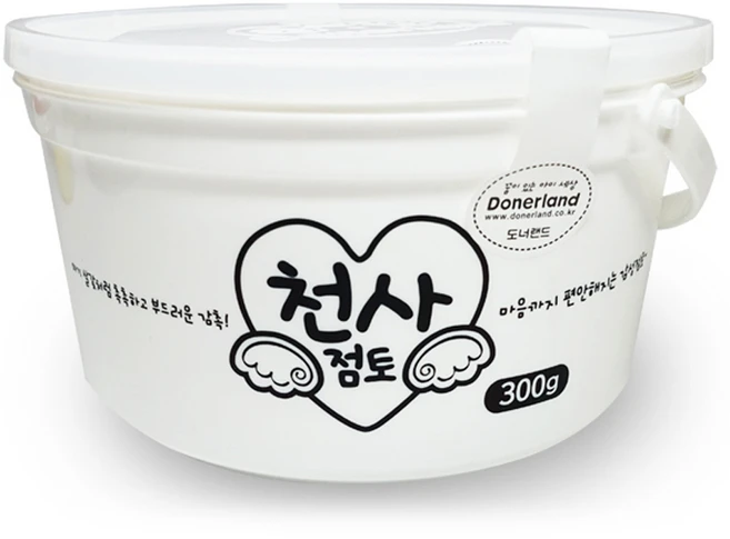도너랜드 천사점토 벌크 300g, 1개 - 쿠팡