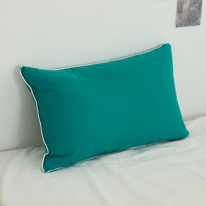 아임리빙 사계절 스윗엣지 통세탁 베개, 딥그린, 1개