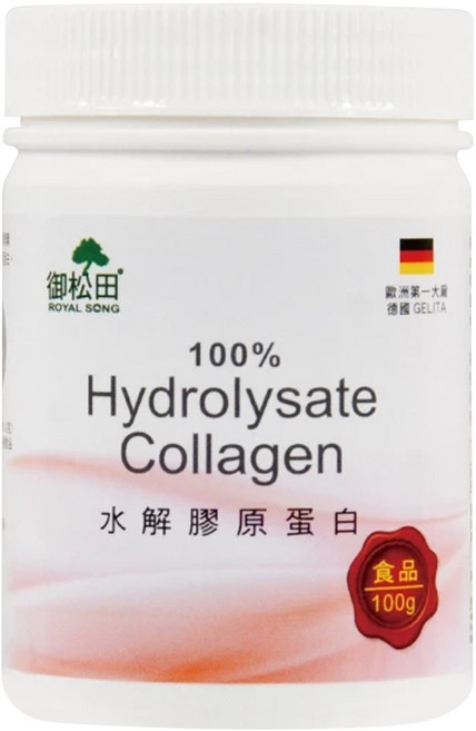 ROYAL SONG 御松田 100% Hydrolysate Collagen 水解膠原蛋白, 100g, 1罐