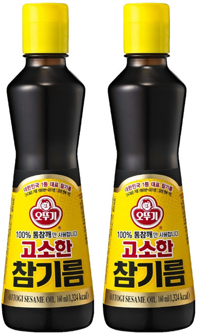 OTOKI 不倒翁 100%純芝麻油, 160ml, 2瓶