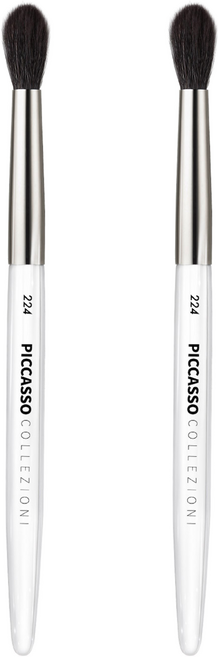 피카소꼴레지오니 224 아이섀도우 브러쉬, 혼합 색상, 2개