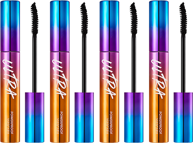 미샤 울트라 파워프루프 마스카라 8g, 컬 업 롱래쉬, 4개