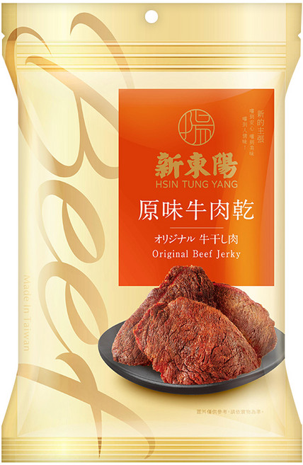 新東陽 原味牛肉乾, 90g, 1包