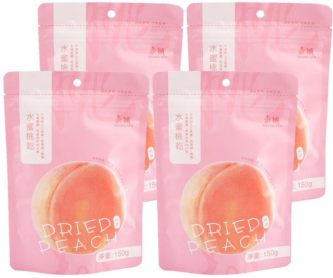 永禎 水蜜桃乾, 150g, 4包
