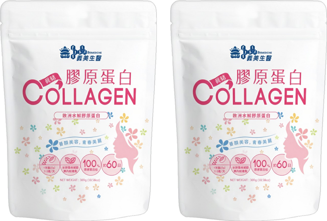 義美生醫 膠原蛋白粉 300g, 2袋