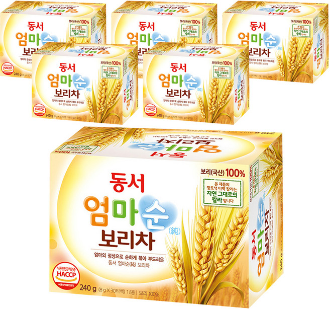 동서 엄마순 보리차, 8g, 30개입, 6개