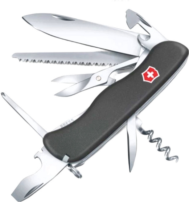 Victorinox 瑞士維氏 護衛者 Outrider 14用瑞士刀 瑞士製 萬用刀具組, 1支