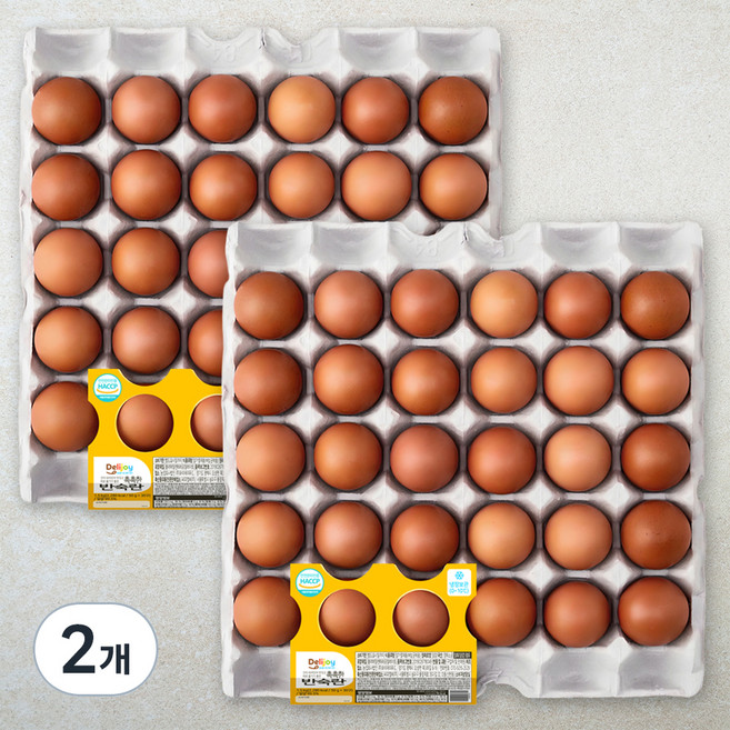 딜리조이 촉촉한 반숙란, 30구, 2개