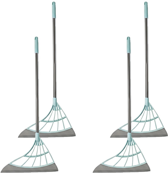 魔術刮水掃把 C126 藍綠色 水藍色 135g, 顏色隨機, 4支