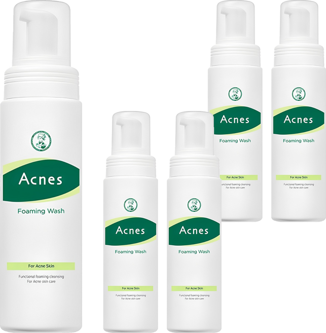 아크네스 포밍워시 클렌저, 180ml, 5개