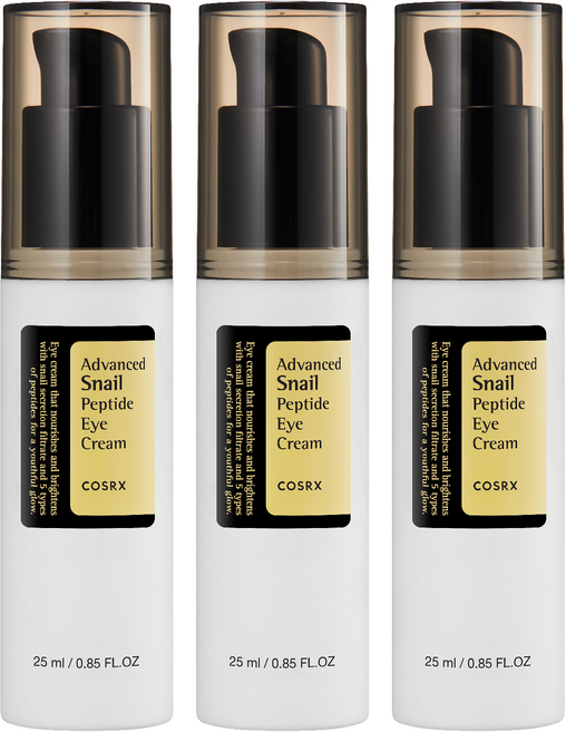 코스알엑스 어드벤스드 스네일 펩타이드 아이 크림, 25ml, 3개