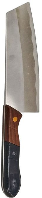 OSAMA 王樣 尖型菜刀 合金鋼, 原木色 + 黑色, 1個
