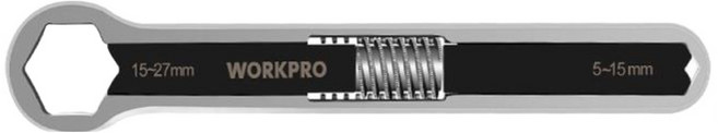 워크프로 멀티 만능 매직 렌치 스페너 WP272016, 1개