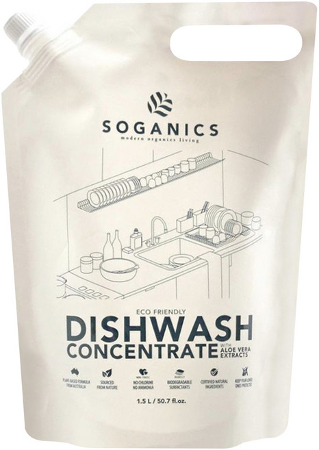 SOGANICS 草之淨 全效多功能清潔噴劑 補充包, 1.5L, 1包