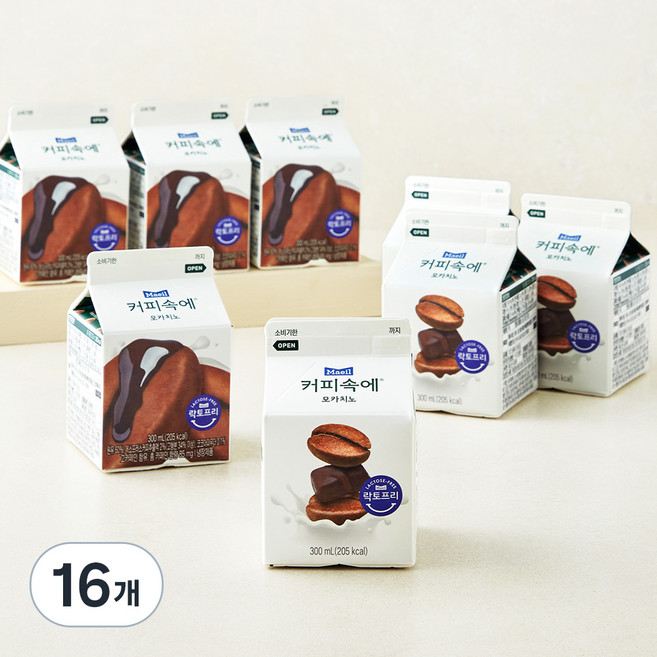 매일유업 커피속에 모카치노, 300ml, 16개