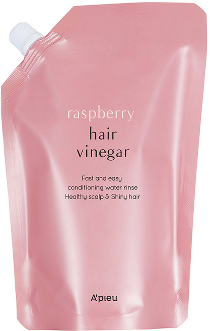A'pieu 覆盆莓果醋香護髮保養液補充包, 400ml, 1包