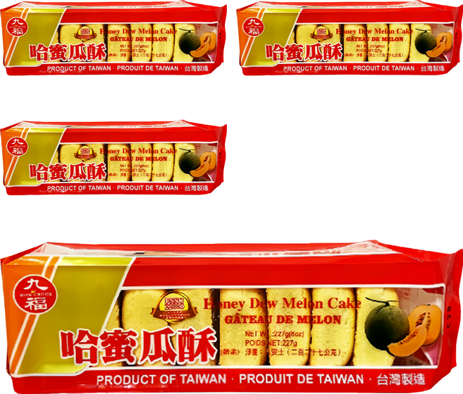 九福 哈蜜瓜酥, 227g, 4包