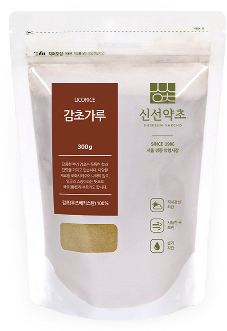 신선약초 감초가루, 1개, 300g