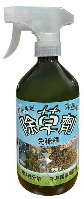 小美紀 除草劑 噴嘴型 免稀釋, 1個