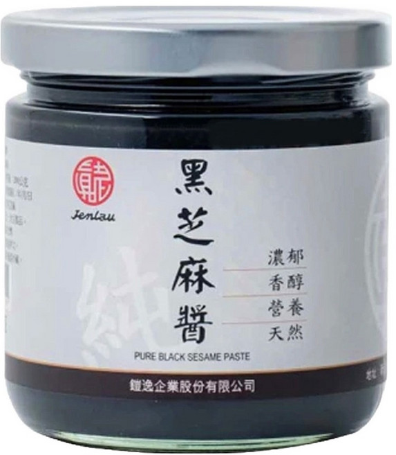 真老 純黑芝麻醬, 200g, 1罐