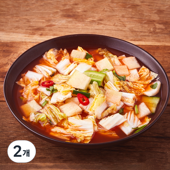 미색감 한복선의 궁중비법 나박김치, 2.5kg, 2개