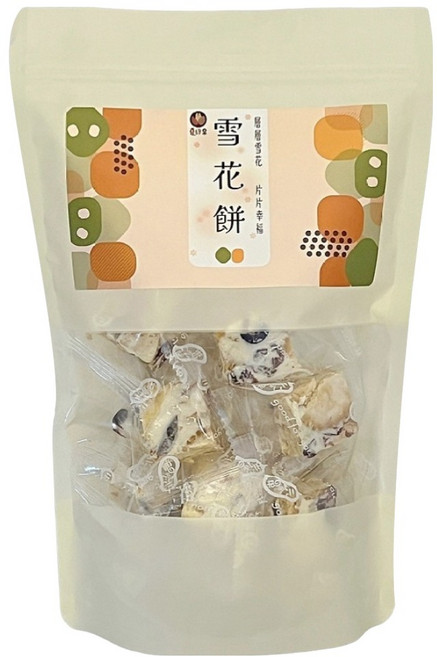 夏綠果 原味雪花餅, 250g, 1包