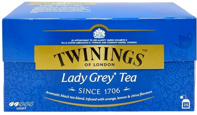 TWININGS 唐寧茶 仕女伯爵茶, 2g, 25包, 1盒