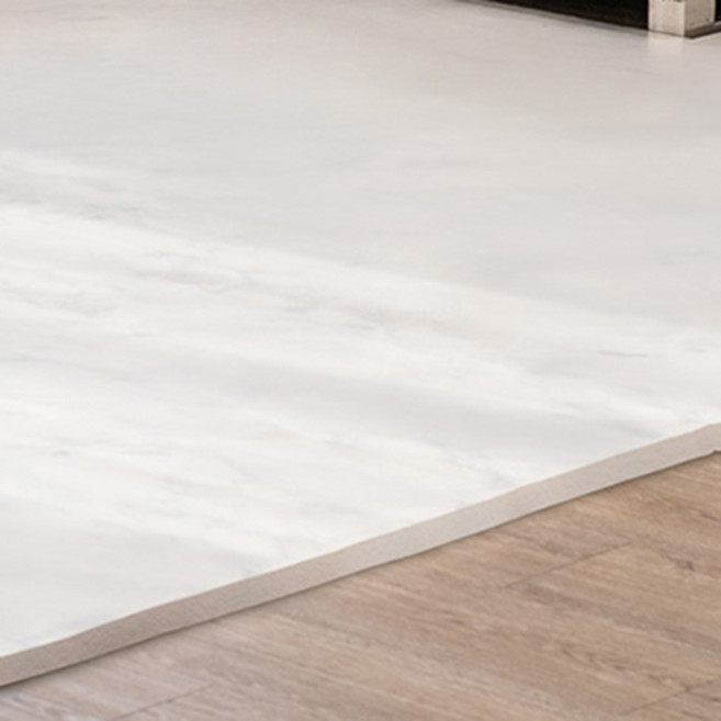 이리로 아동용 붙이는 매직 퍼즐 거실 매트, 화이트 쉘, 4개